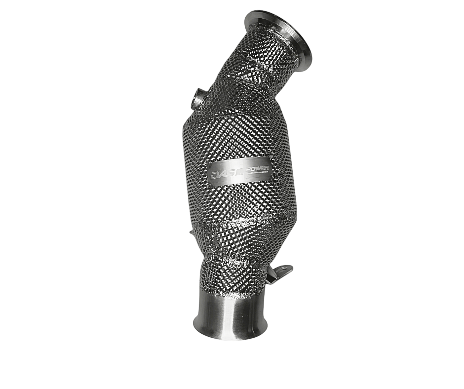 Downpipe N55 PWG Série F – Isolation thermo-intégrée | DAS Power